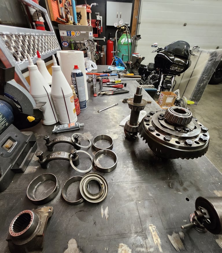 transfer case and ring and pinion repair