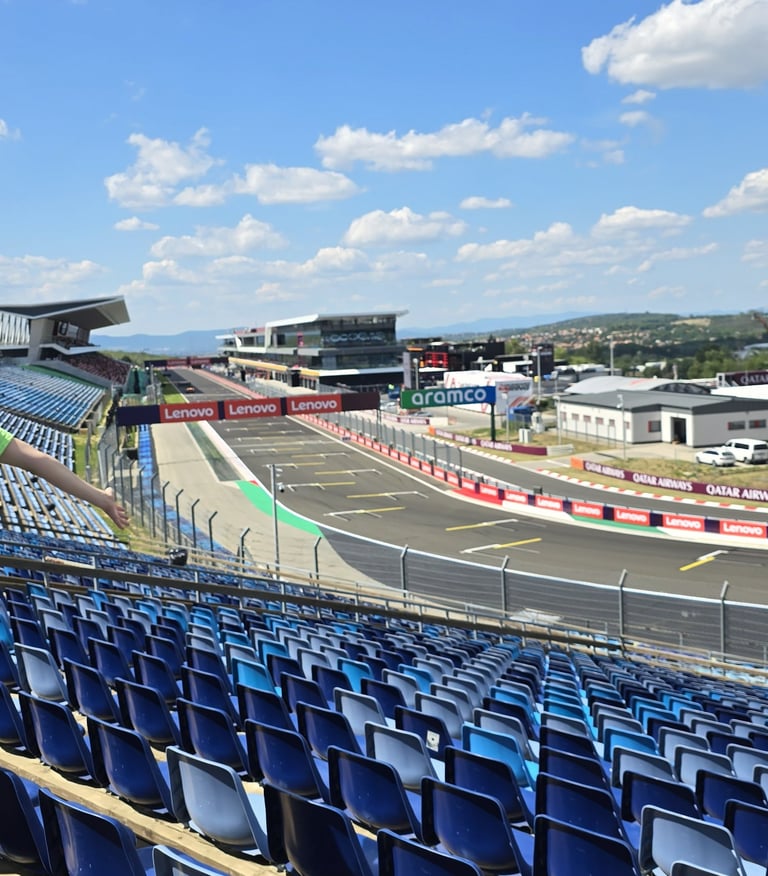 Wolontariuszka F1 na Hungaroringu