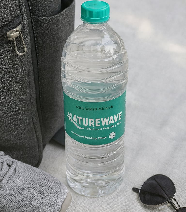 NetureWave 1 L Round Water Bottle