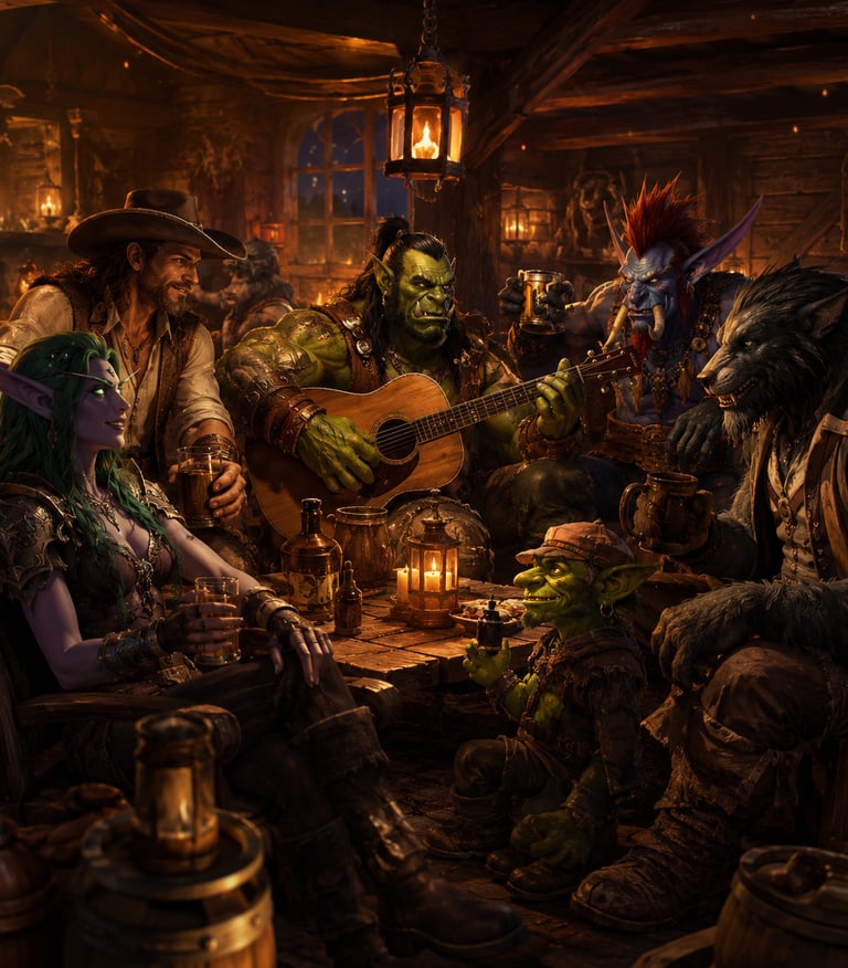 WoW tavern music,WOW blues, WoW country music, Azeroth After Hours, Whiskey Wind and Wail, WoW acoustic, WoW Primer