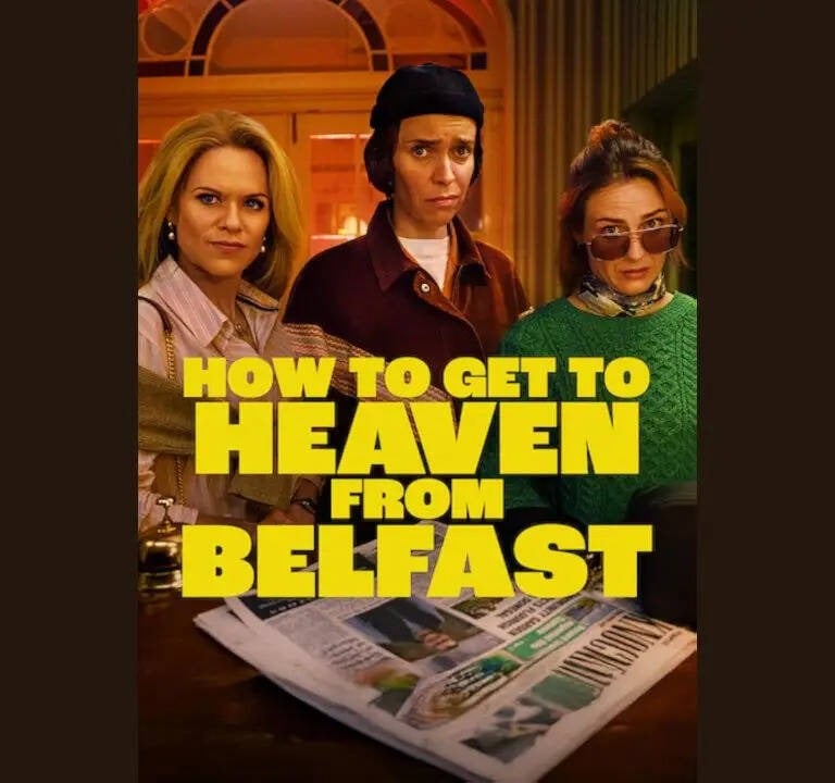 affiche de la série télé de belfast au paradis
