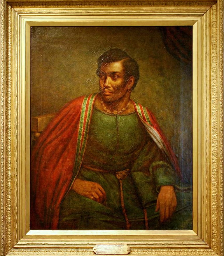 Ira Aldridge celebrated Shakespearian actor on British stage