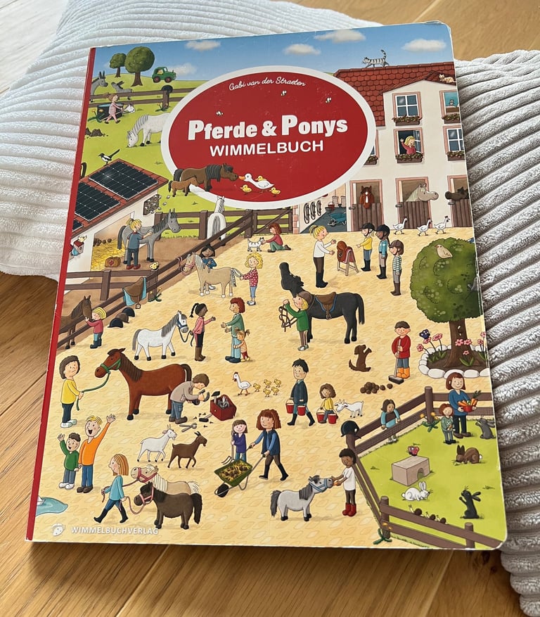 Das Wimmelbuch Pferde & Ponys