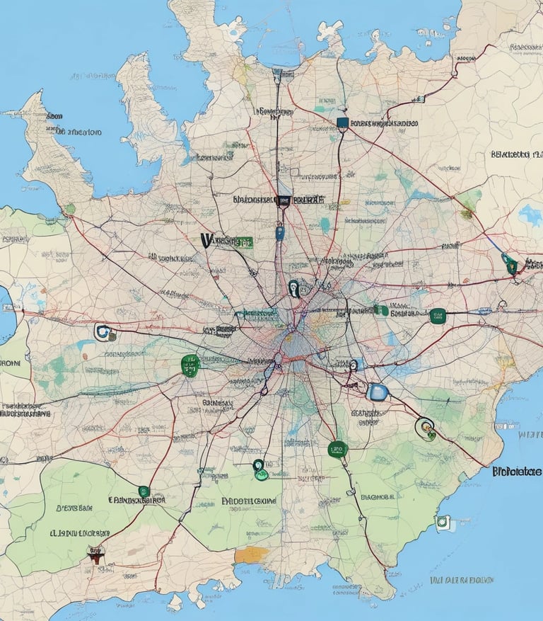 A tidy living room with sunlight streaming through the window.