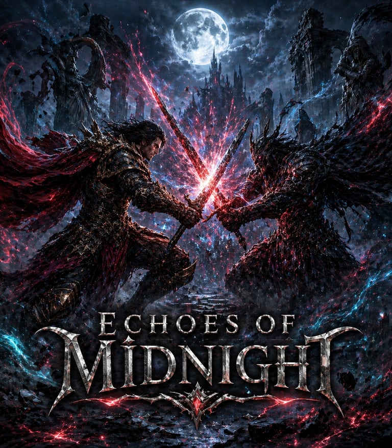 Echoes of Midnight, epic fantasy music, dark fantasy music, gaming music, WoW inspired music, World of Warcraft Midnight