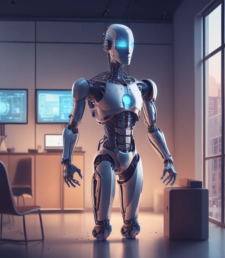 A business model illustration with image on the left and description on the right