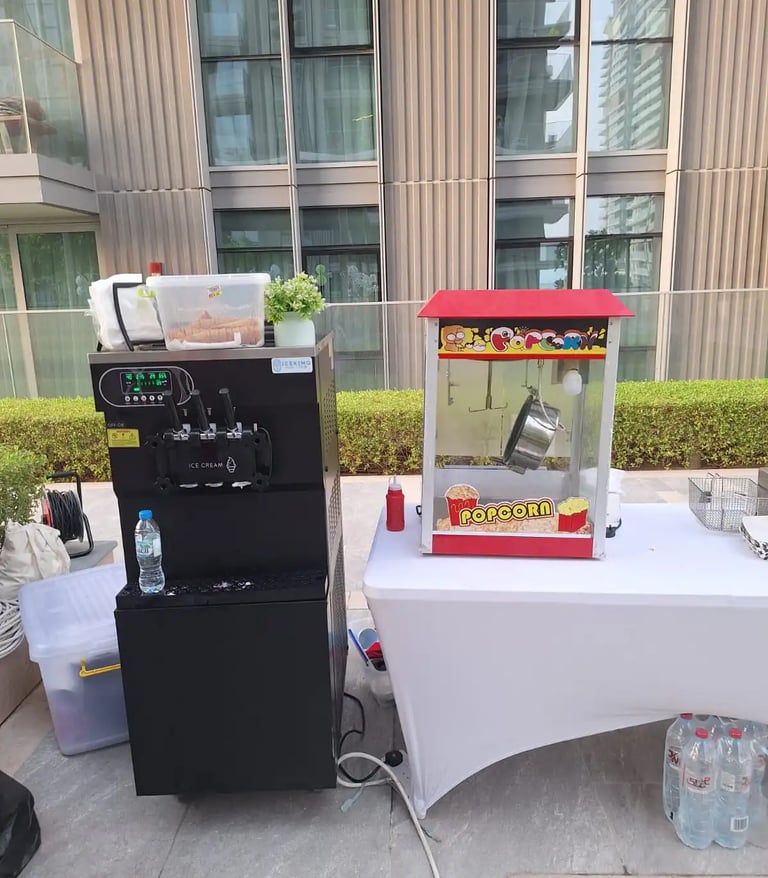 ice cream machine for birthday party