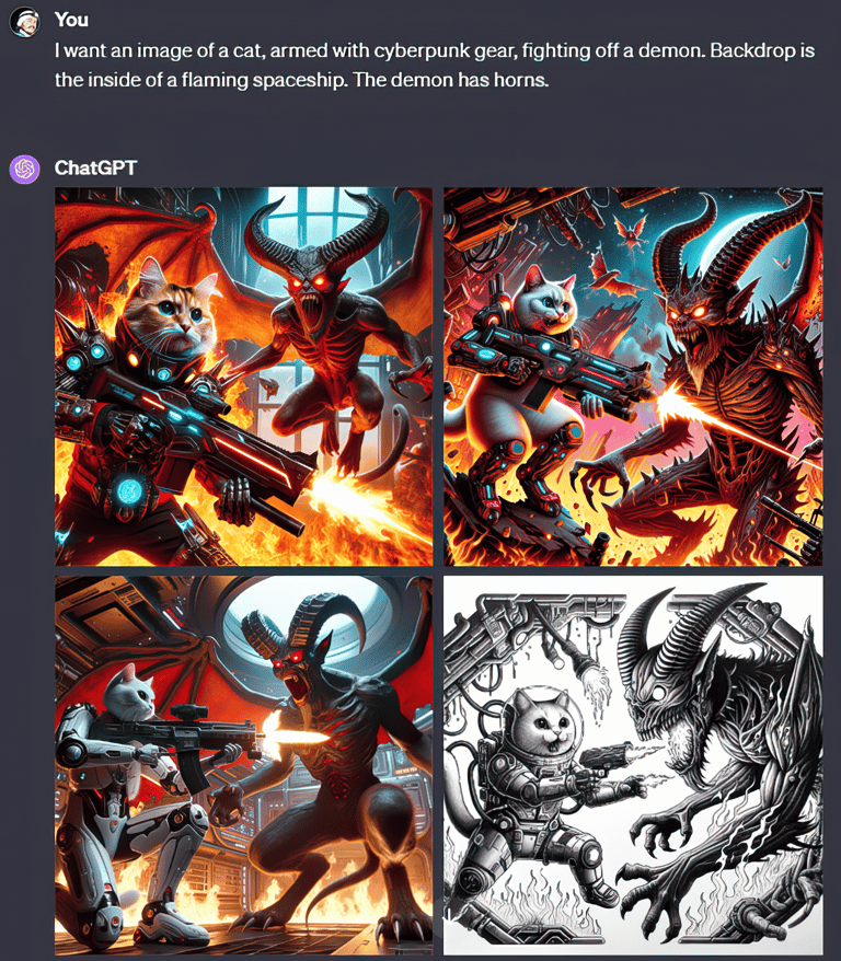 Urlan, Cosmic Cat: The Making Of - first experiments in AI-generated concepts for the comic book