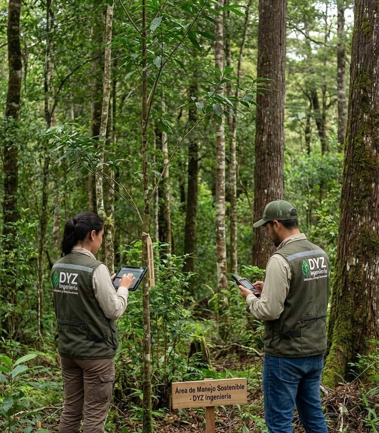 Silvicultura y Manejo Sostenible de Bosques - DYZ ingeniería 