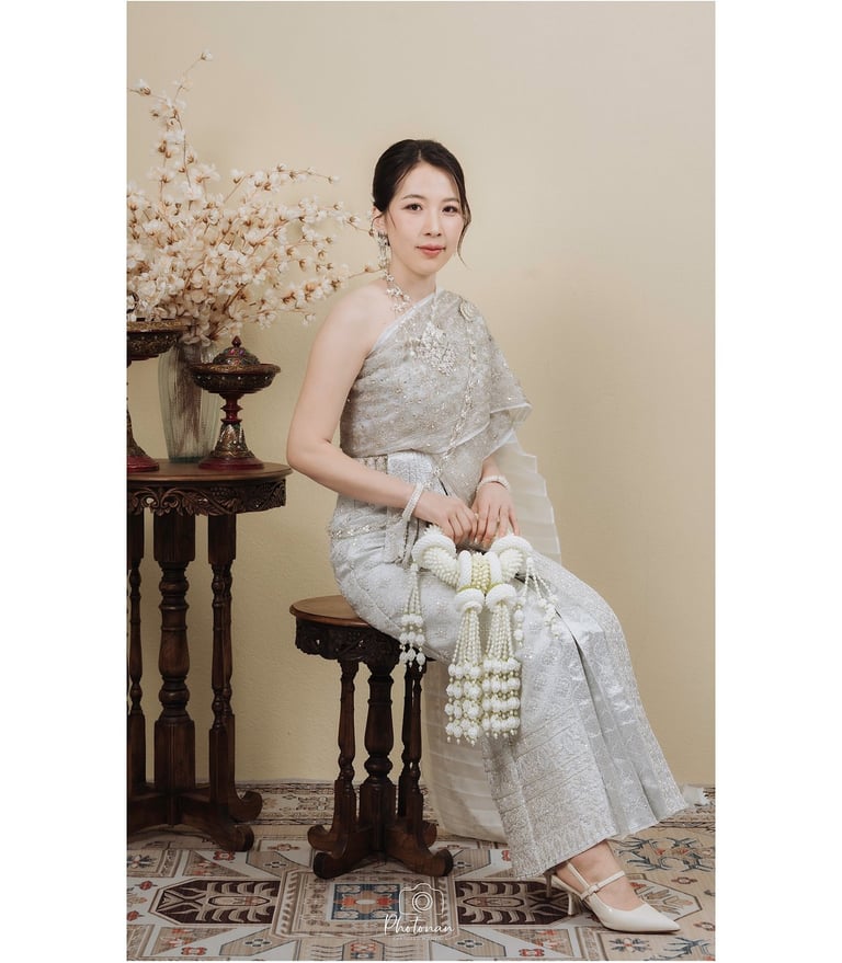 ช่างภาพน่าน ถ่ายพรีเวดดิ้งชุดไทยในสตูดิโอ Photonan