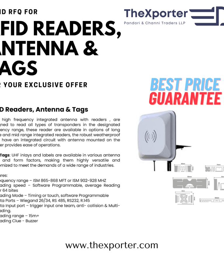 RFID Readers, Antenna and RFID Tags