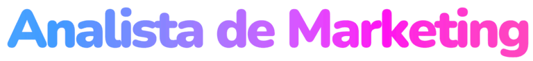 Curso de Analista de Marketing: Imagem degradê c/ título Analista de Marketing