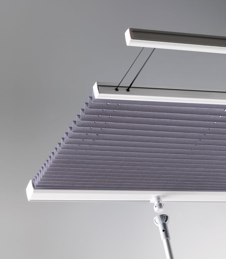 Skylight, Wintergarden Pleated Blinds