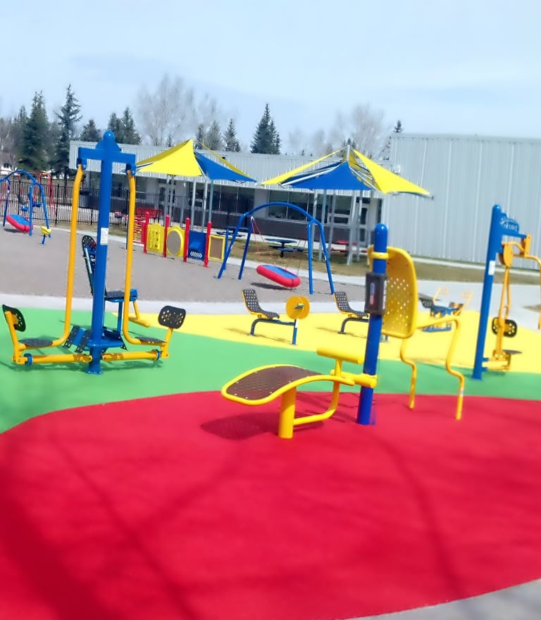 Fitness Park Surfacing