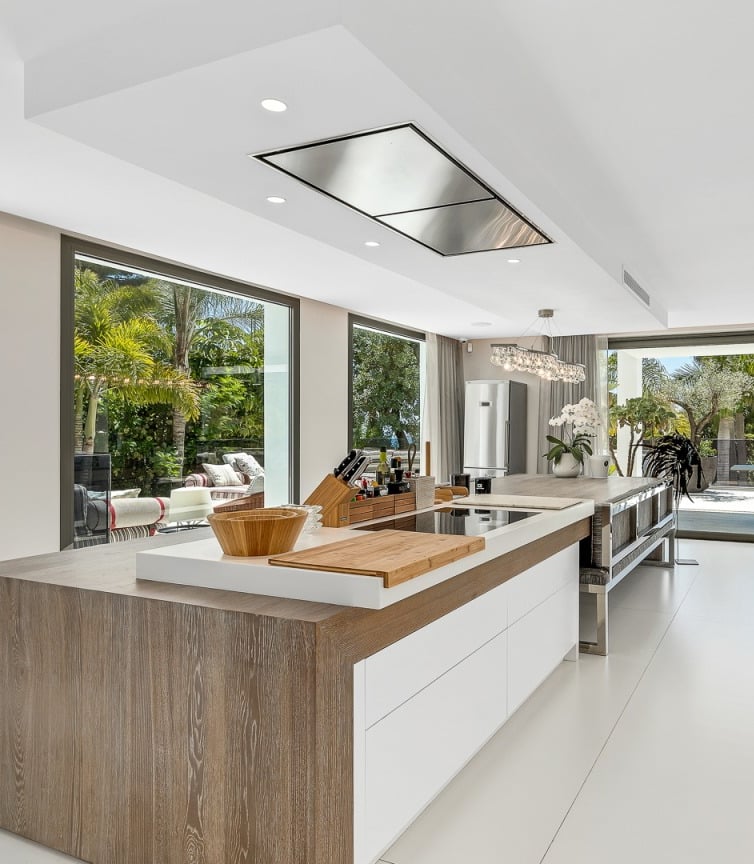 Designer kitchen at Villa Serenity 