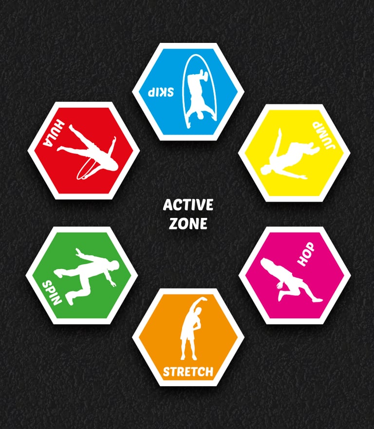 SAZALP ACTIVITY ZONES