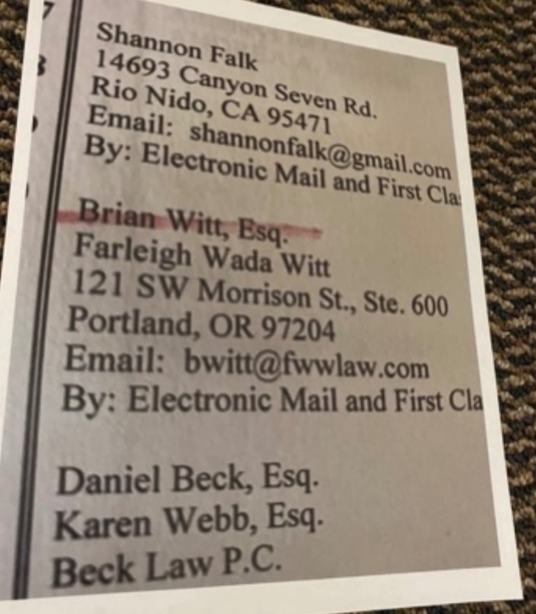 Nope Michael has the Witt and Willitts Gang