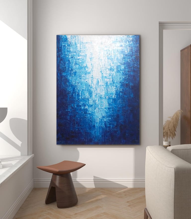 "Blue Light" 30x40 Pensacola home studio