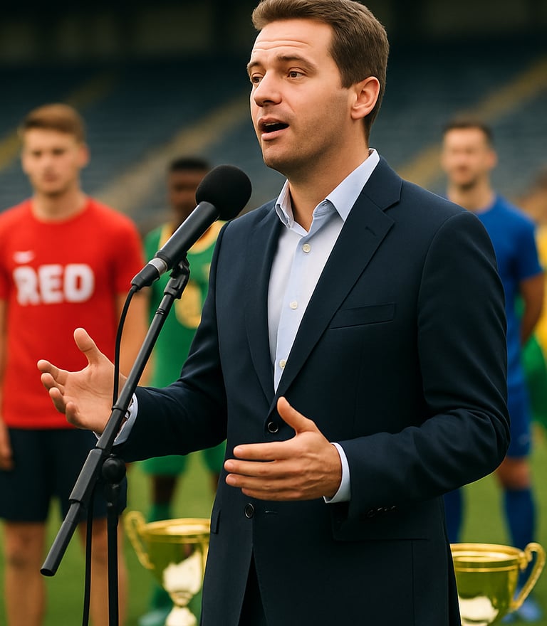Discours en public pour la journée mondiale du bégaiement