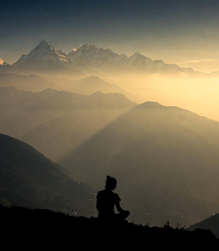 Yogi in meditazione