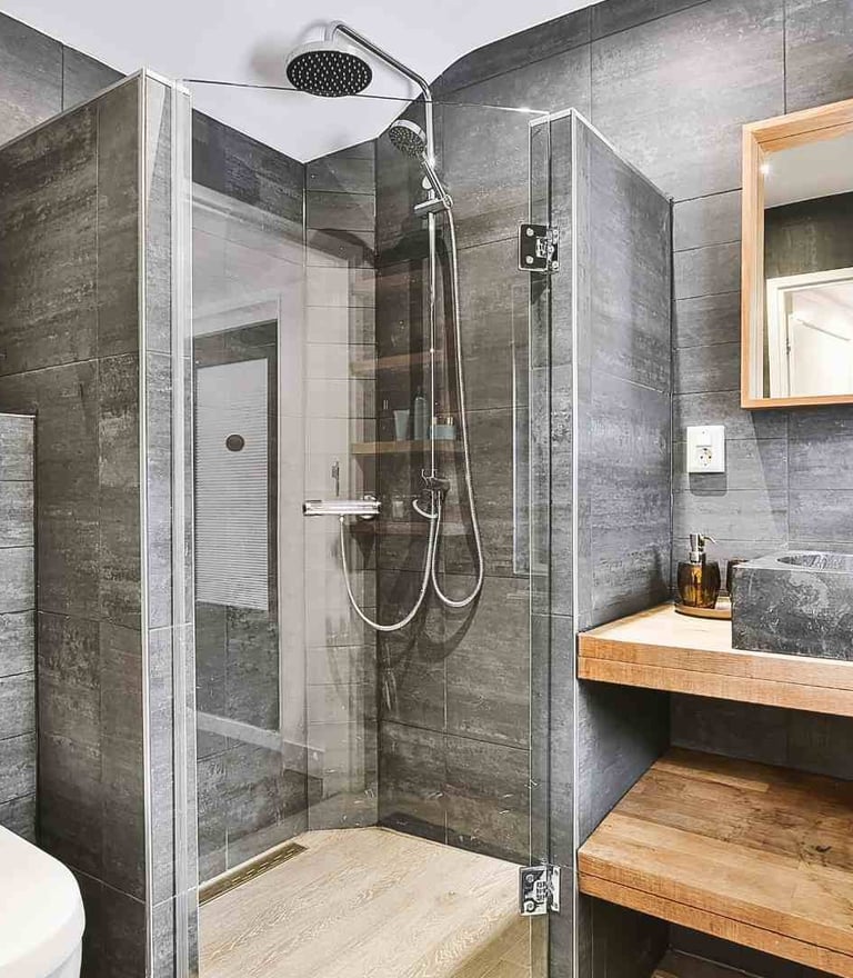 Salle de bain moderne et design
