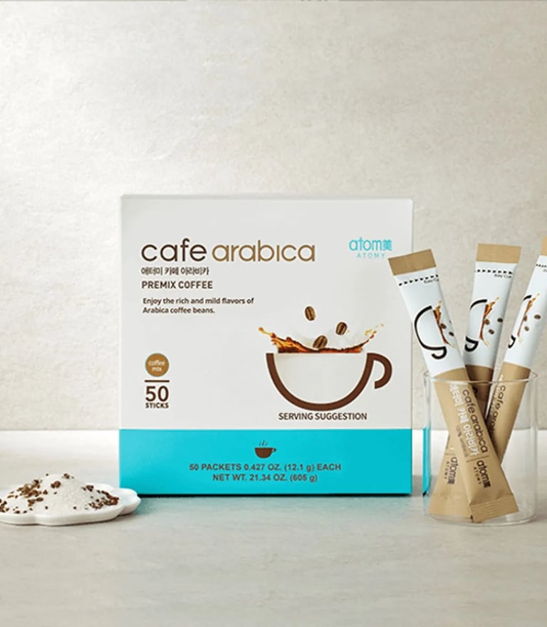 a cup of coffee with a cup of coffee ATOMY