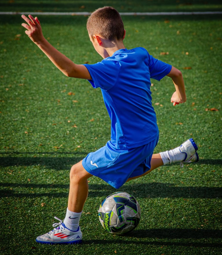 voetbaltraining kind