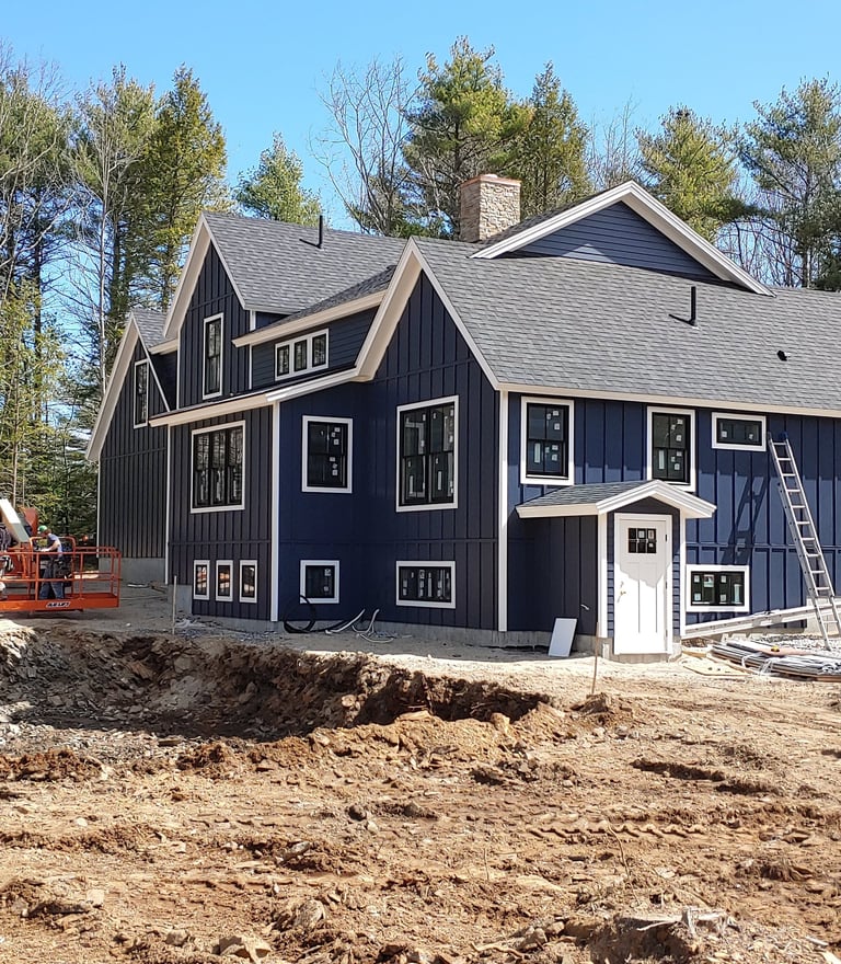 Navy new construction house