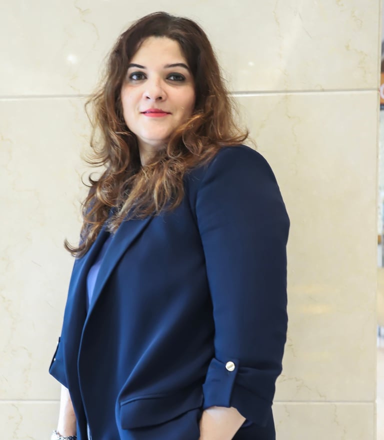 A portrait of trainer Fauzia Khan Farooqui