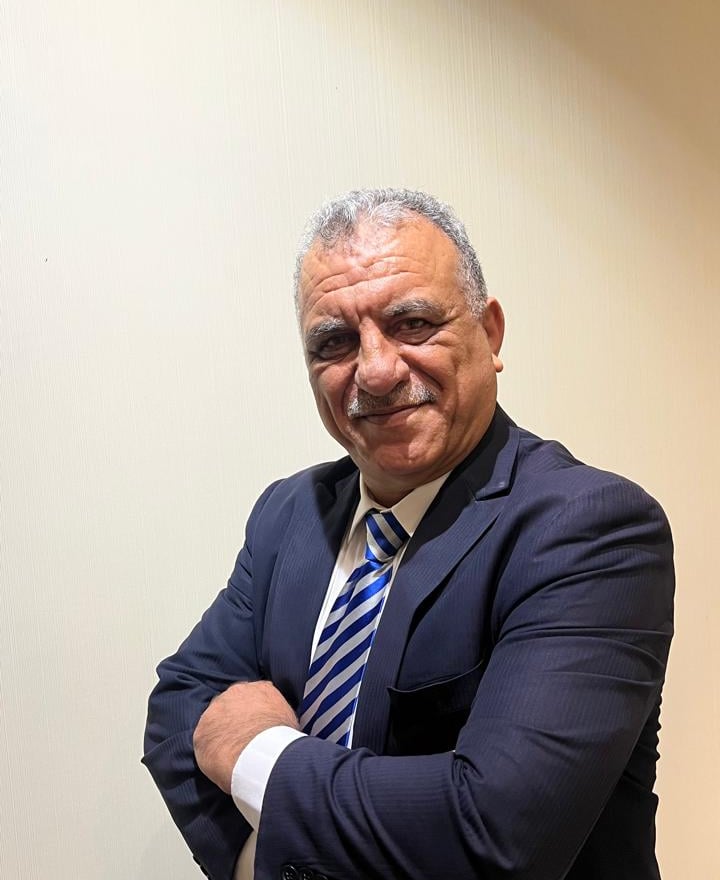 A portrait of trainer Mohammad Khair Bataineh