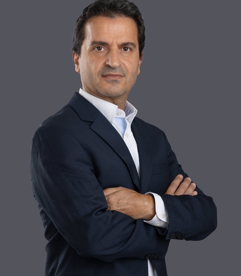 A portrait of trainer Walid Semaan