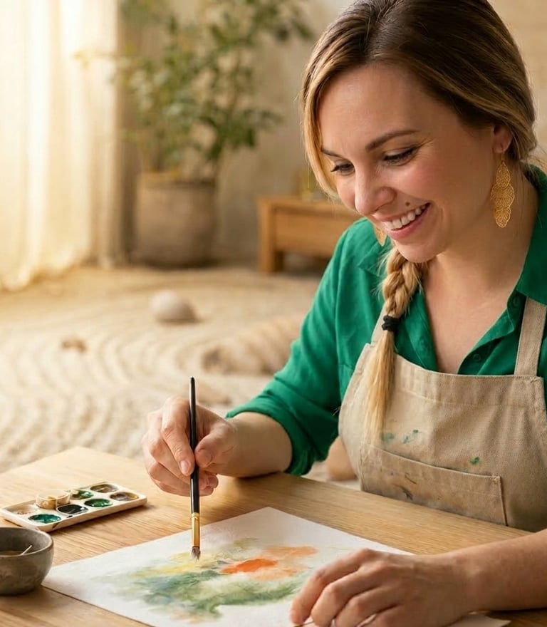 Magali Savary en séance