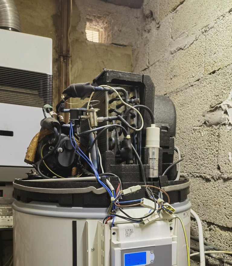 Réparation de groupe thermodynamique