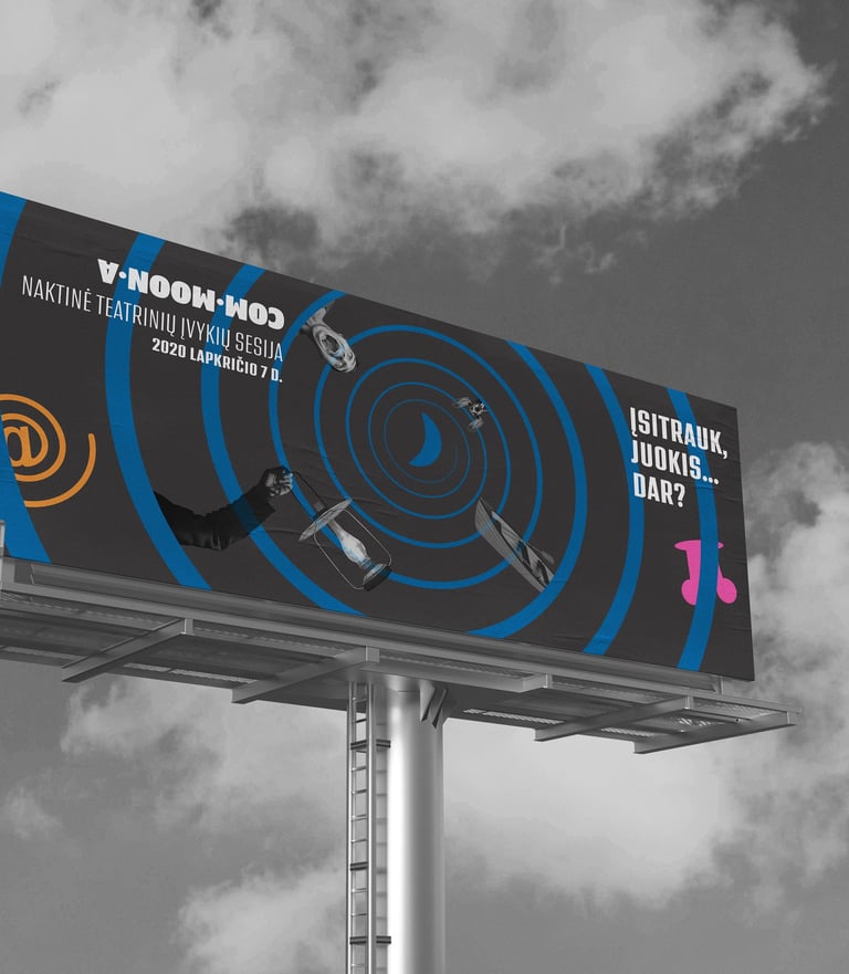 Alytaus miesto teatras. Renginio vizualinis identitetas