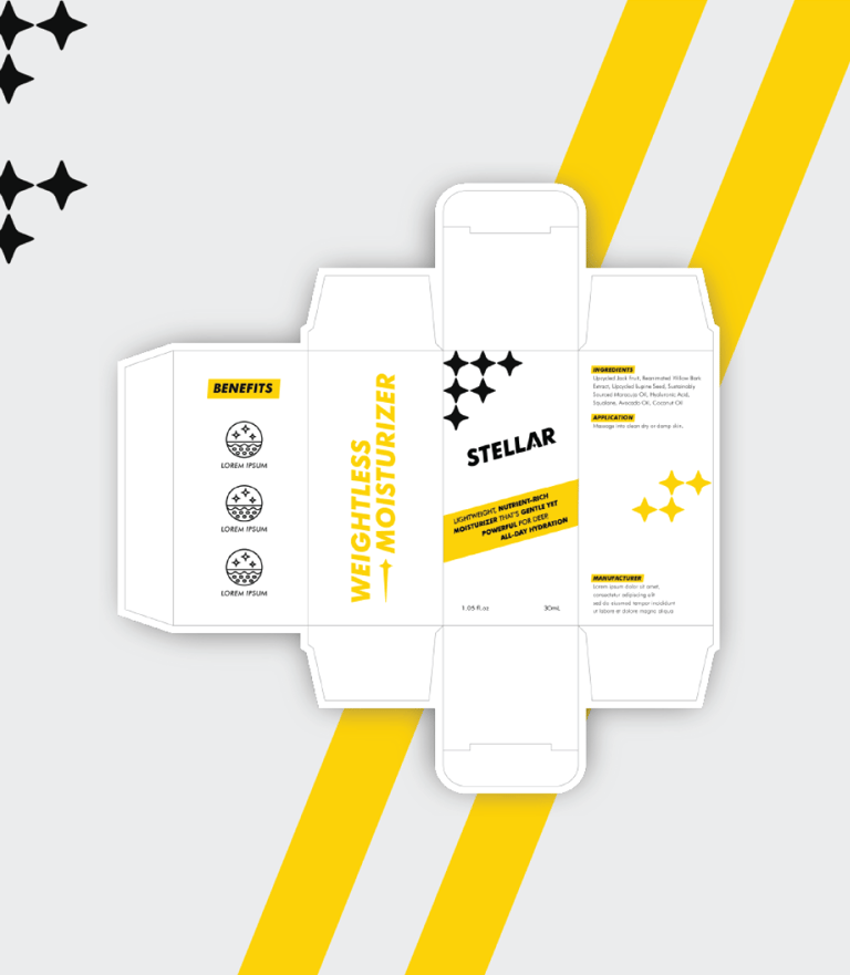 Skincare packaging design