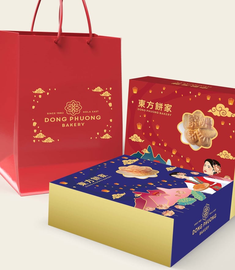 Dong Phuong Bakery and Restaurant Mooncake box