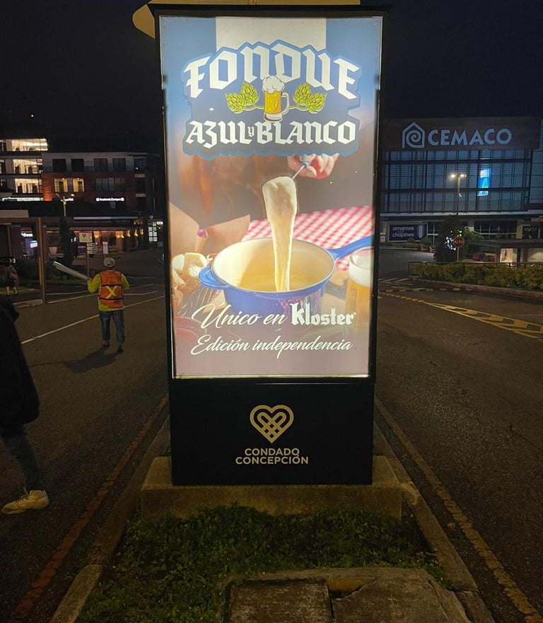 backlite film para mupi publicitario.