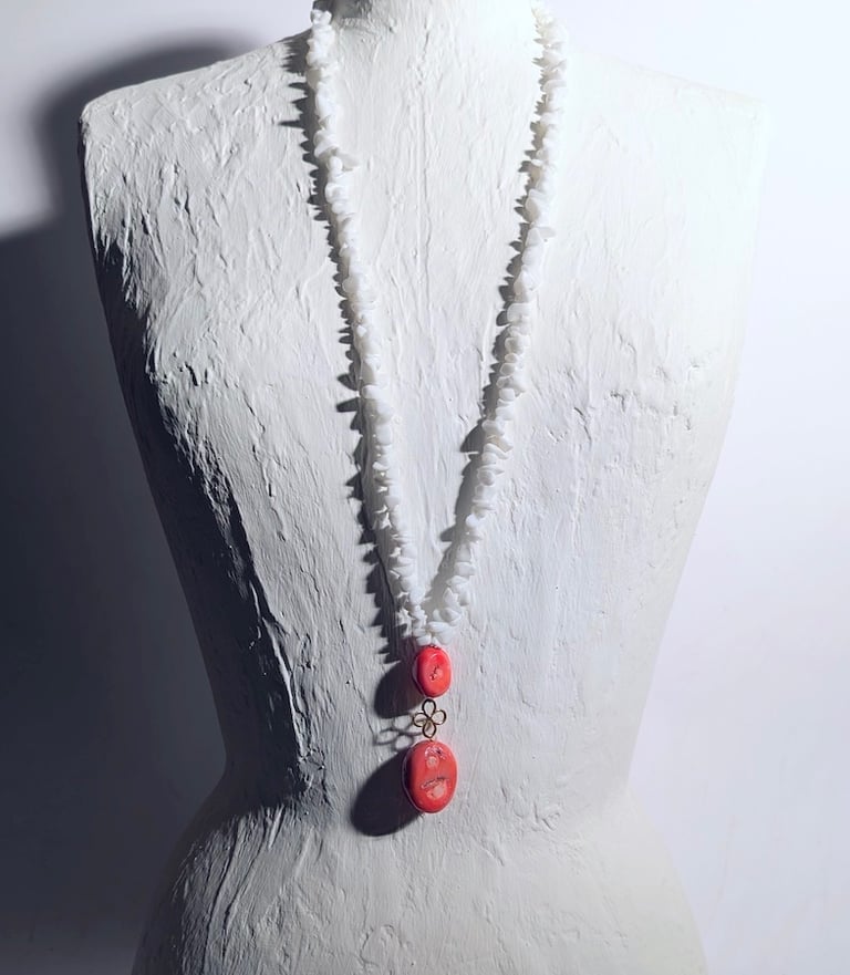 collana-capri-con-corallo-agata bianca-naturale-icona-mediterranea
