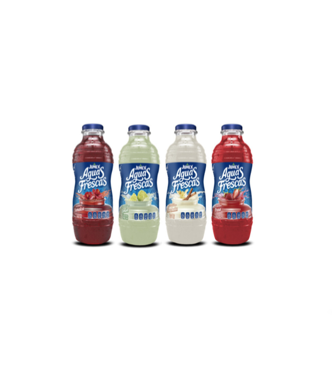 Botellas de Aguas Frescas Jumex, un concepto de producto creado por Verne 77