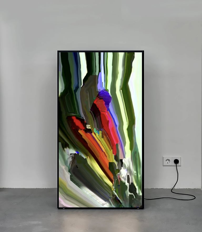 digital art, video installation,  joanna wlaszyn