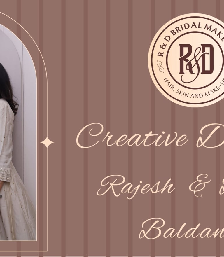 Top bridal makeup artists in vadodara, Rajesh & Daya Baldaniya at R&D Bridal Makeup Salon & Studio