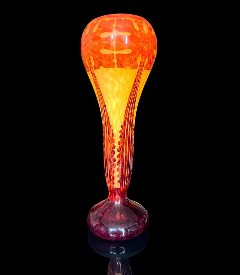 Vase Amarantes Le verre Français
