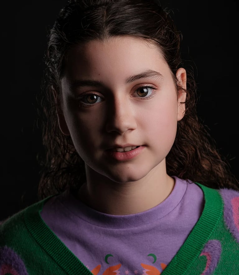 portret meisje Rembrandt licht