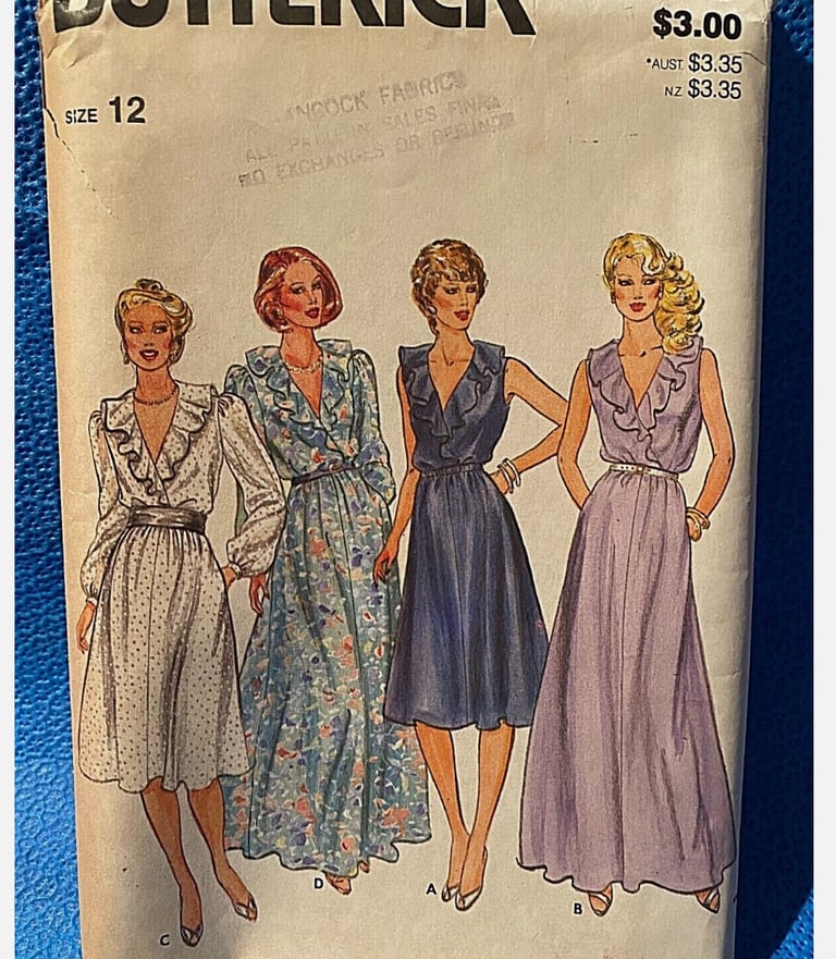 B4278 dress pattern tiracooks