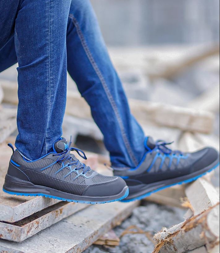 Safety boot footwear design by Cavity Studios focused on durability and ergonomic function