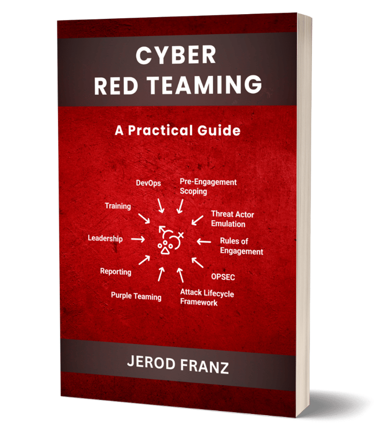 Book cover for Cyber Red Teaming