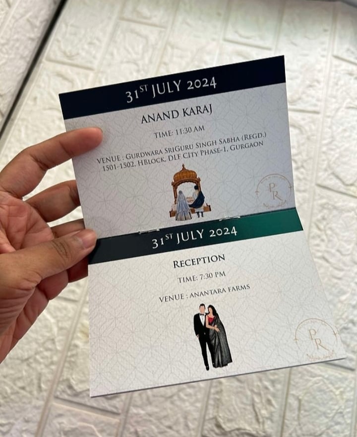 Passport Invitation by Geet Events