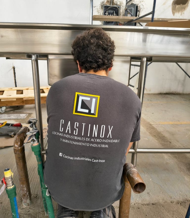 Proceso de instalación de un céspol