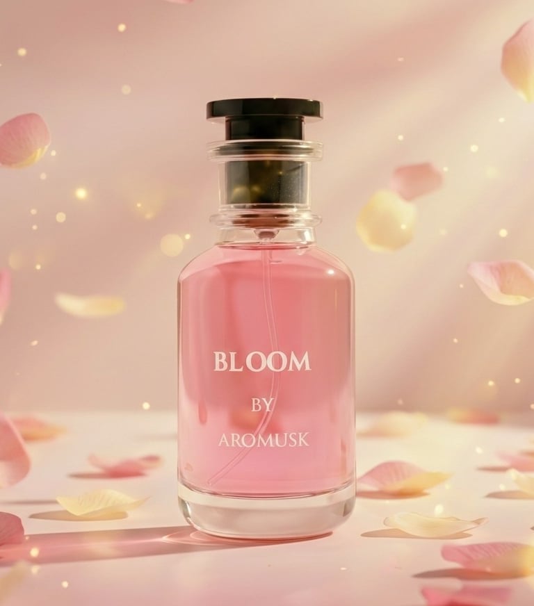 Bloom perfume by Aromusk luxury Pakistani fragrance