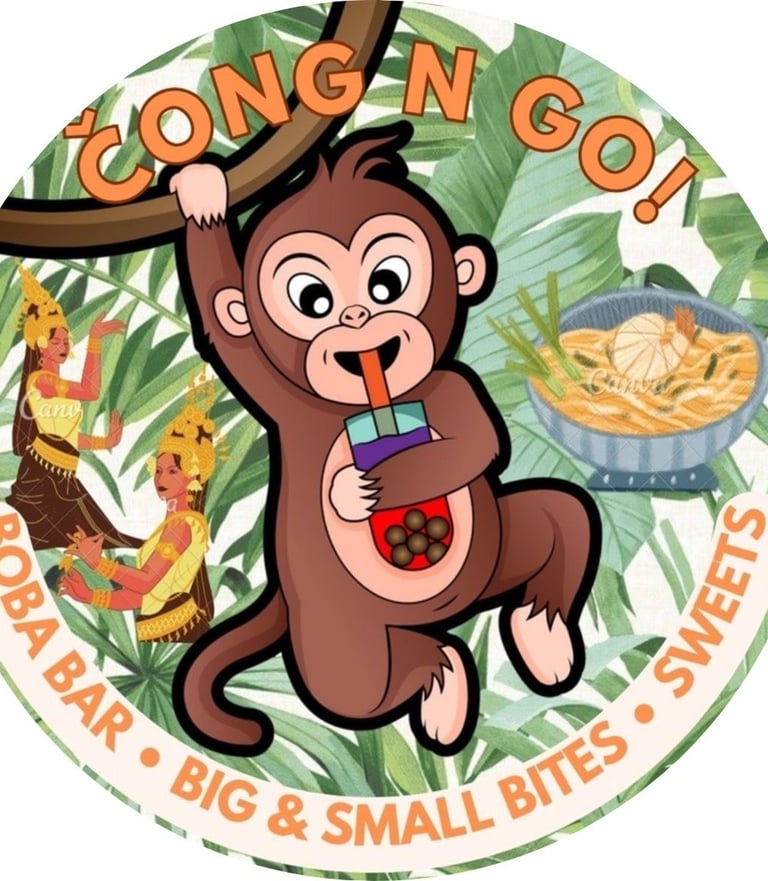 Cong N Go Monkey Logo, Cong N Go's message to customers!